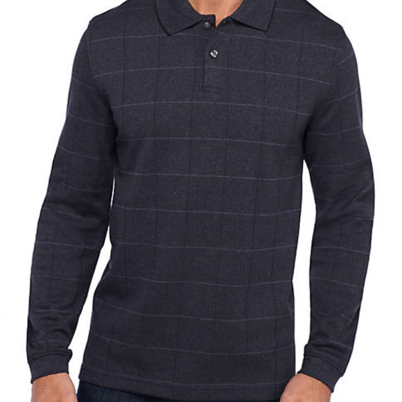 van heusen windowpane polo